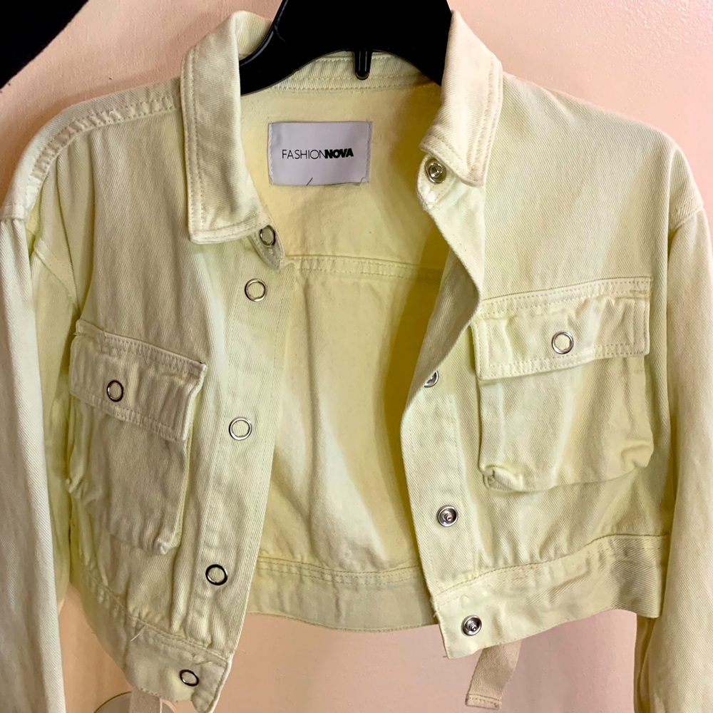 FashionNova Cropped Jacket